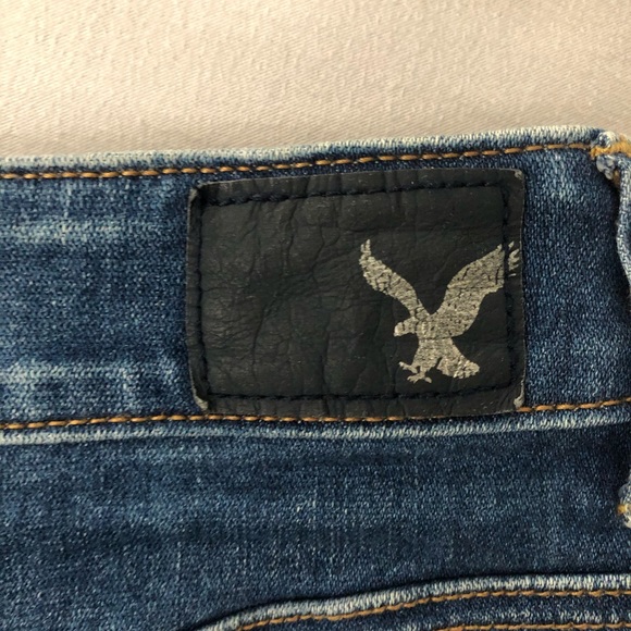 American Eagle Hi-Rise Shortie super stretch cuffed denim shorts - Picture 12 of 12